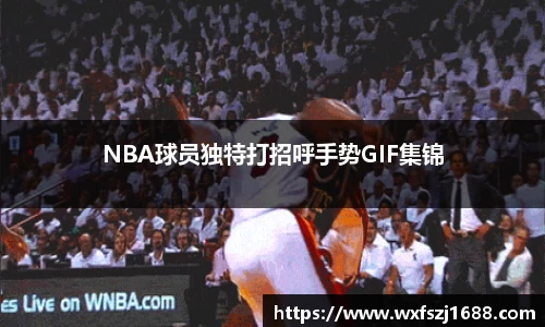 NBA球员独特打招呼手势GIF集锦